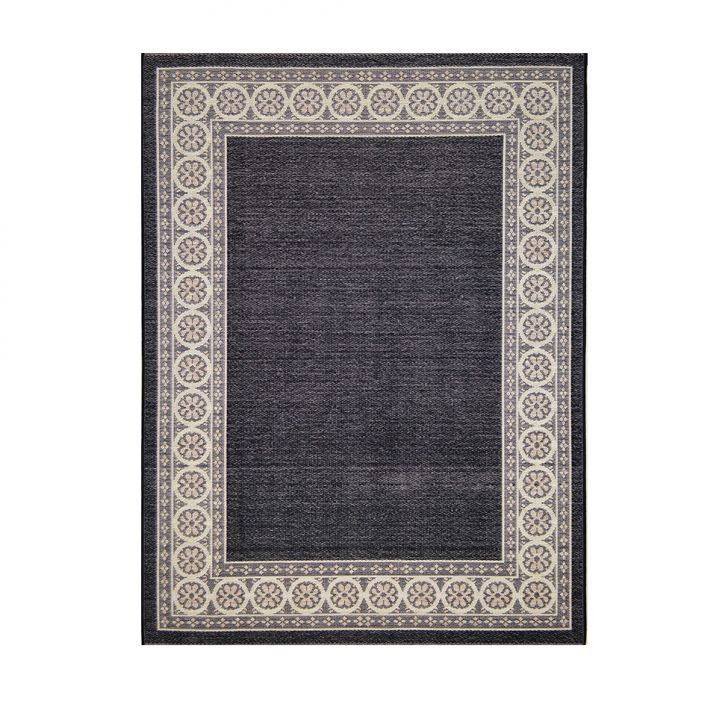 Tapete Fiore II Retangular Polipropileno 66 x 120 cm Marrom Tapete Fiore II Retangular Polipropileno 66 x 120 cm Marrom