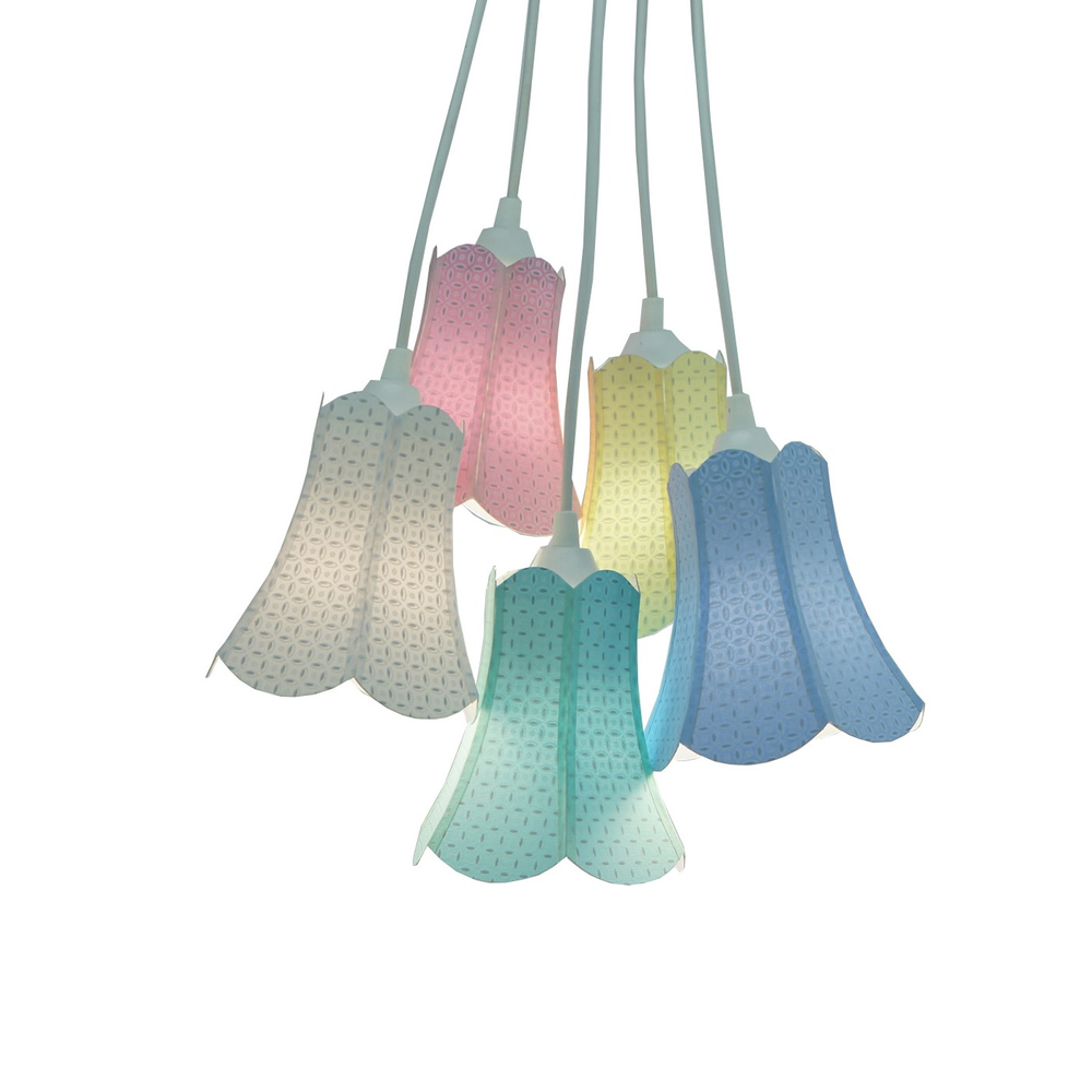 Lustre Pendente Paris Arabescos Cores Suaves Lustre Pendente Paris Arabescos Cores Suaves