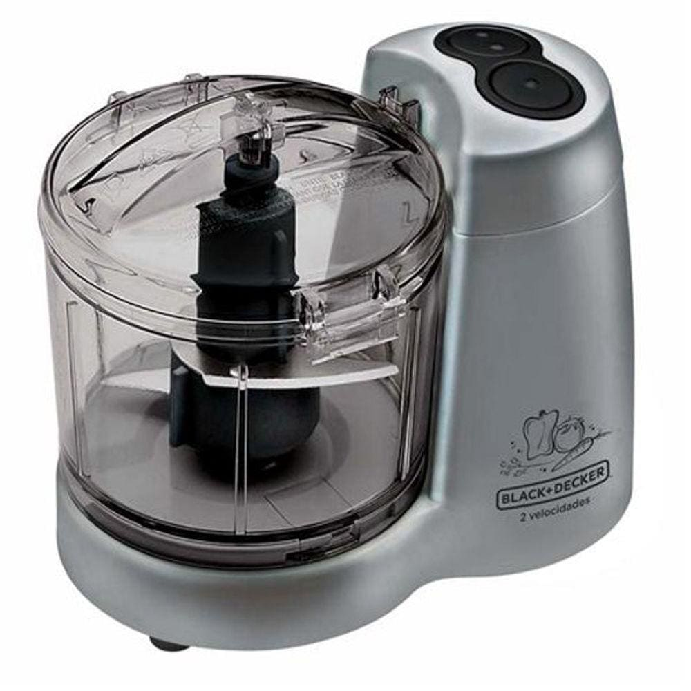 Miniprocessador Prata Black E Decker HC32P 127V - 110V Miniprocessador Prata Black E Decker HC32P 127V - 110V
