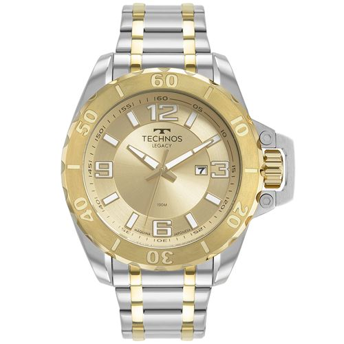Relógio Technos Masculino Legacy Prata - 2115MXE/1D 2115MXE/1D