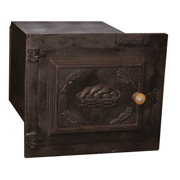 Forno Ferro Fogão a Lenha Pequeno Porta de Ferro 50x35x30cm Forno Ferro Fogão a Lenha Pequeno Porta de Ferro 50x35x30cm
