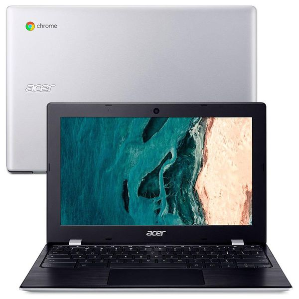 Notebook Acer Dual Core 4GB 32GB eMMC Tela 11.6 Chrome OS Chromebook CB311-9H-C4JV