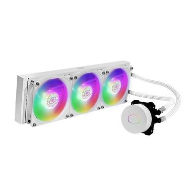 Water Cooler Cooler Master MasterLiquid ML360L V2, ARGB, 360mm, AMD/Intel, Branco - MLW-D36M-A18PW-RW Water Cooler Cooler Master MasterLiquid ML360L V2, ARGB, 360mm, AMD/Intel, Branco - MLW-D36M-A18PW-RW