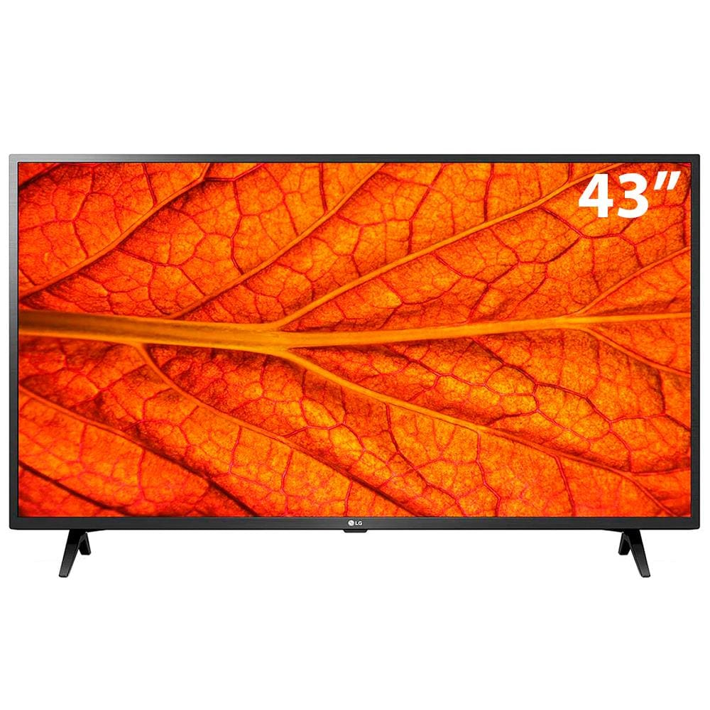 Smart TV 43" LG Full HD 43LM6370 WiFi, Bluetooth, HDR, ThinQAI compatível com Inteligência Artificial