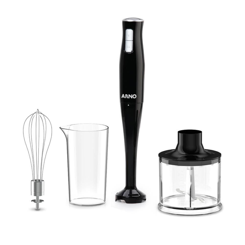 Mixer Arno Turbomix Pro 3 em 1 MX31 400W Preto - 110V Mixer Arno Turbomix Pro 3 em 1 MX31 400W Preto - 110V