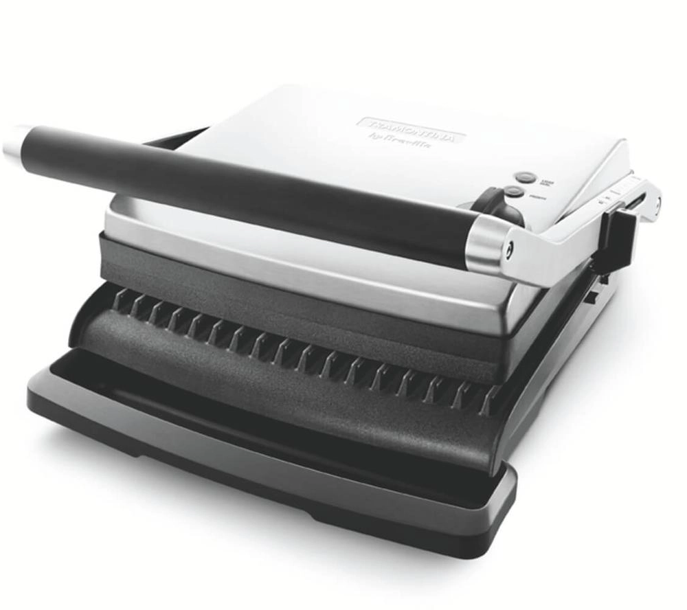 Grill Elétrico Tramontina by Breville Adjusta em Aço Inox com Bandeja Removível