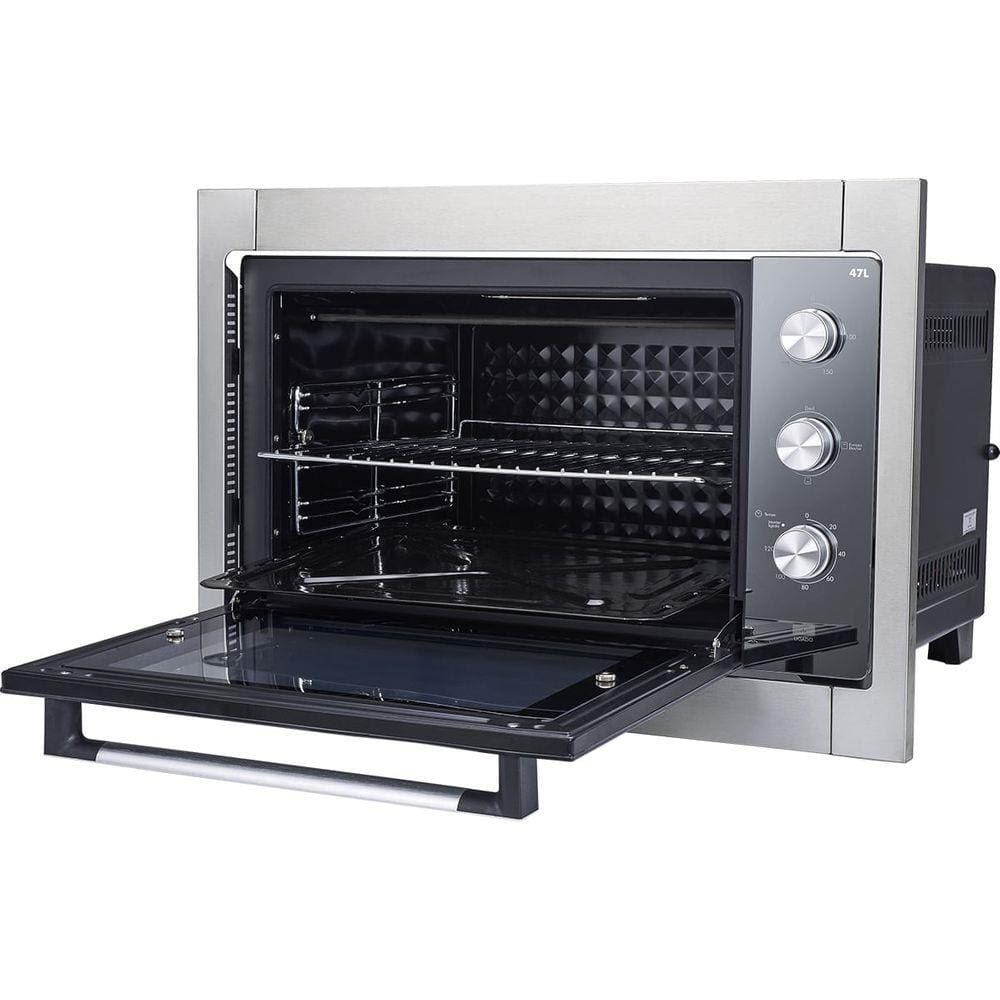 Forno Elétrico de Embutir Britânia BFE47P 47L Limpeza-Prática - 110V Forno Elétrico de Embutir Britânia BFE47P 47L Limpeza-Prática - 110V