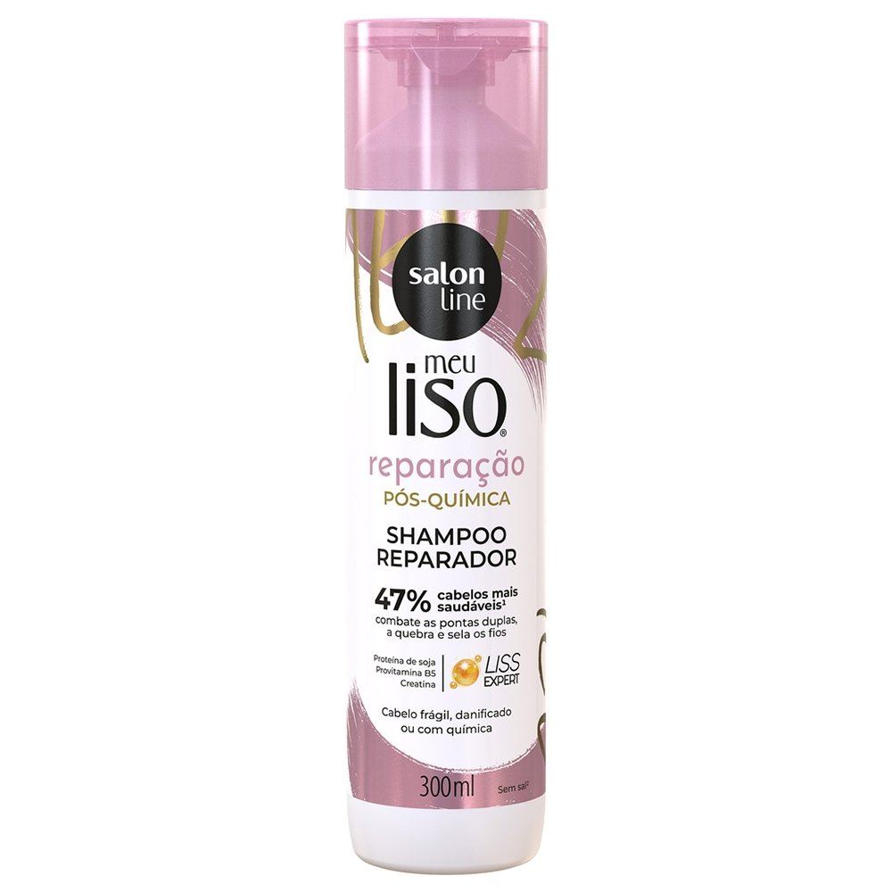 Shampoo Salon Line Meu Liso Muito + Longo 300ml