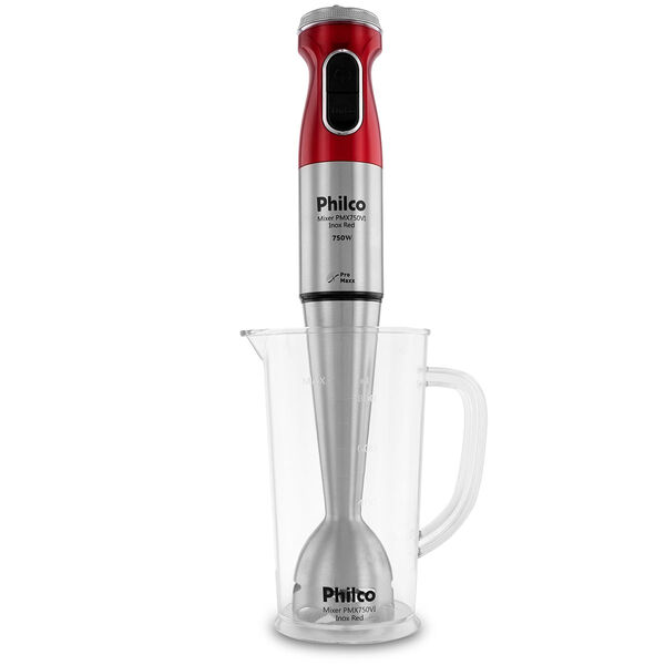 Mixer Philco Pmx750vi Inox Red 750w 220v Mixer Philco Pmx750vi Inox Red 750w 220v