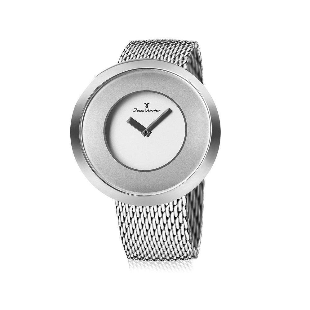 Relógio Pulso Jean Vernier Aço Inoxidável Feminino JV00079A