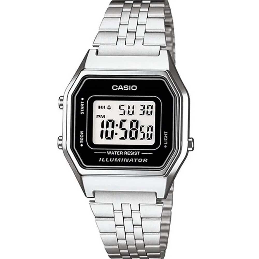Relógio Feminino Casio Vintage Digital Fashion LA680WA-1DF Relógio Feminino Casio Vintage Digital Fashion LA680WA-1DF