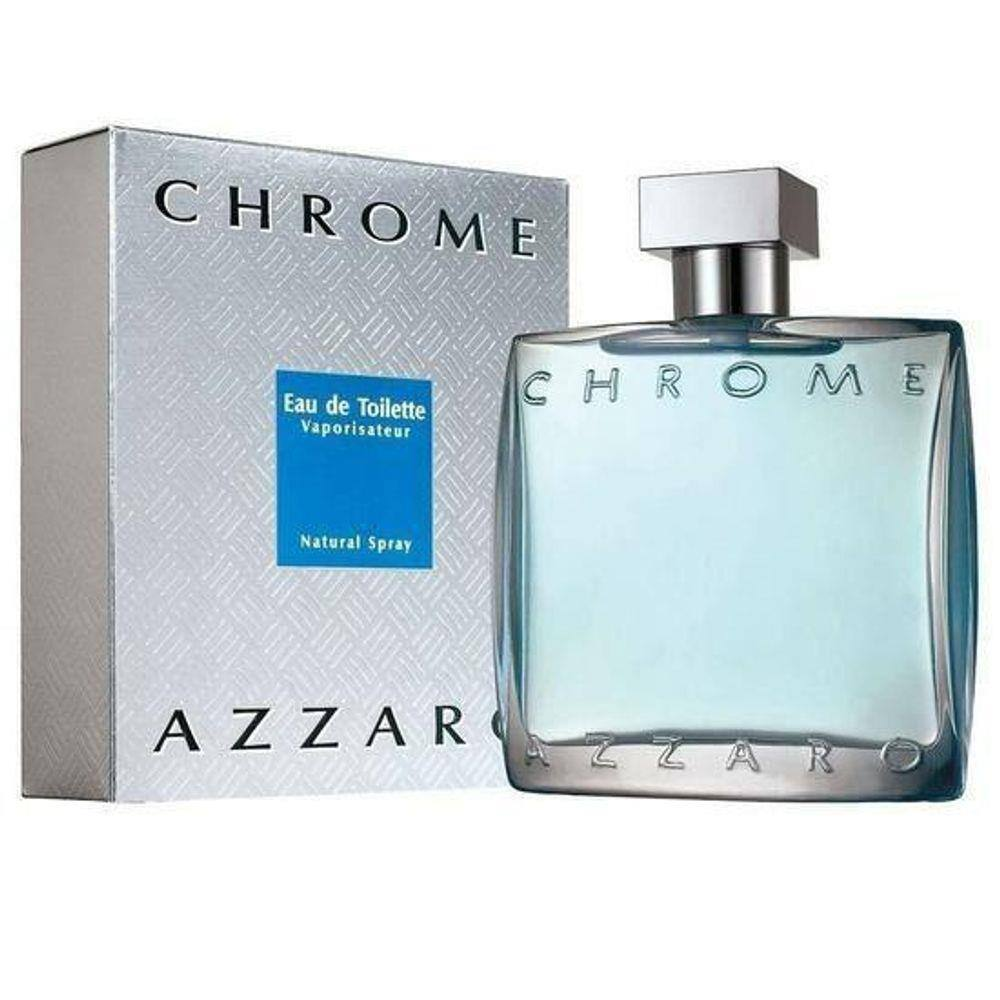 Azzaro Chrome Eau de Toilette Azzaro - Perfume Masculino 50ml