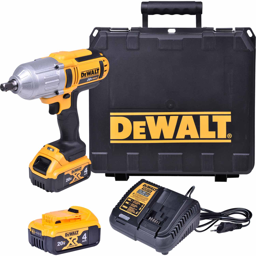Chave de Impacto À Bateria 1/2" 1500Rpm 20V Max 127V Dewalt Chave de Impacto À Bateria 1/2" 1500Rpm 20V Max 127V Dewalt