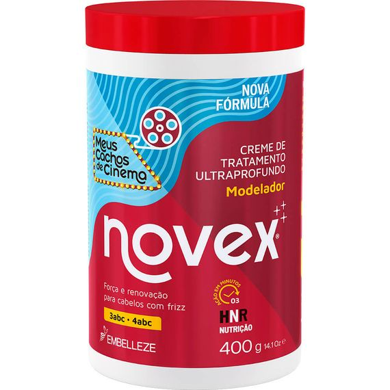 Creme de Tratamento Novex Meus Cachos de Cinema 400G Creme de Tratamento Novex Meus Cachos de Cinema 400G