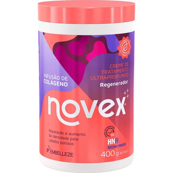 Creme de Tratamento Novex Infusão de Colágeno 400G Creme de Tratamento Novex Infusão de Colágeno 400G