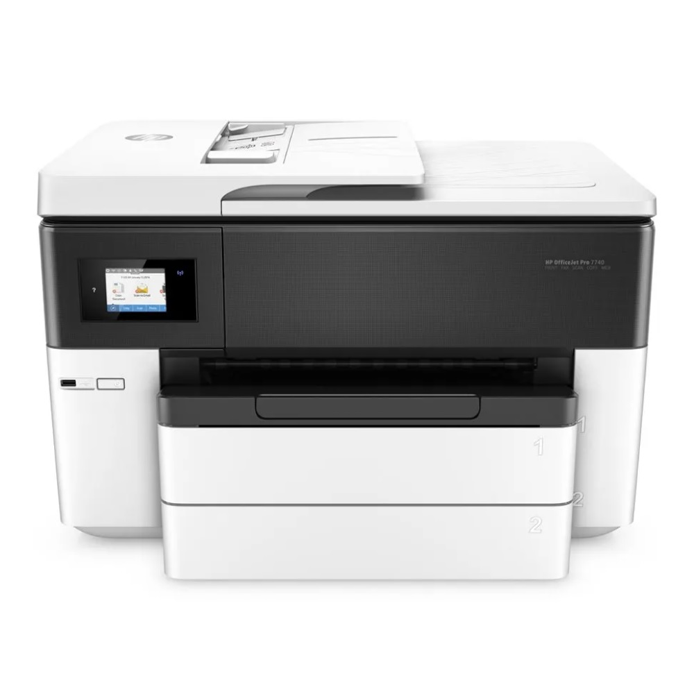Impressora Multifuncional HP OfficeJet Pro 7740 Thermal Inkjet Cor Wi-Fi Scanner Duplex (G5J38A) Impressora Multifuncional HP OfficeJet Pro 7740 Thermal Inkjet Cor Wi-Fi Scanner Duplex (G5J38A)