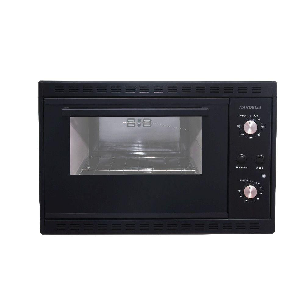 Forno Elétrico Embutir Nardelli ESP Black 45L - 110V Forno Elétrico Embutir Nardelli ESP Black 45L - 110V