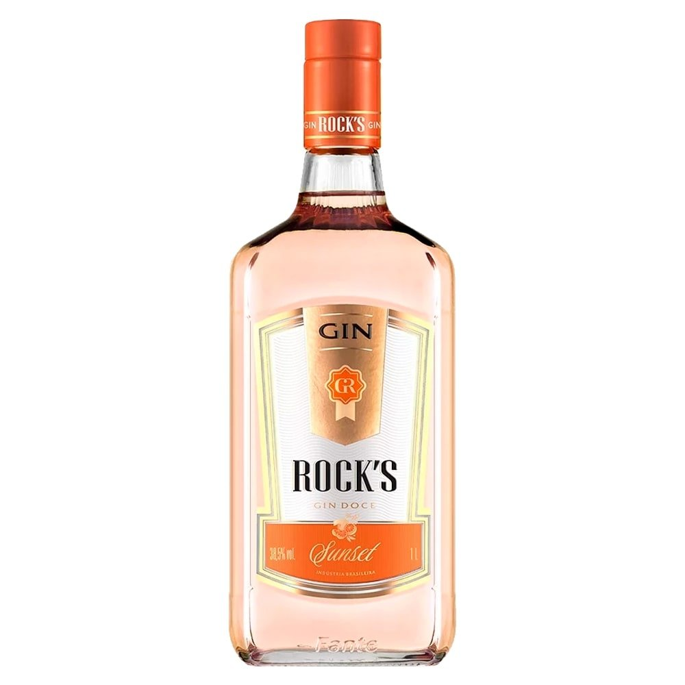 Gin Rocks Sunset, 1 Litro Gin Rocks Sunset, 1 Litro