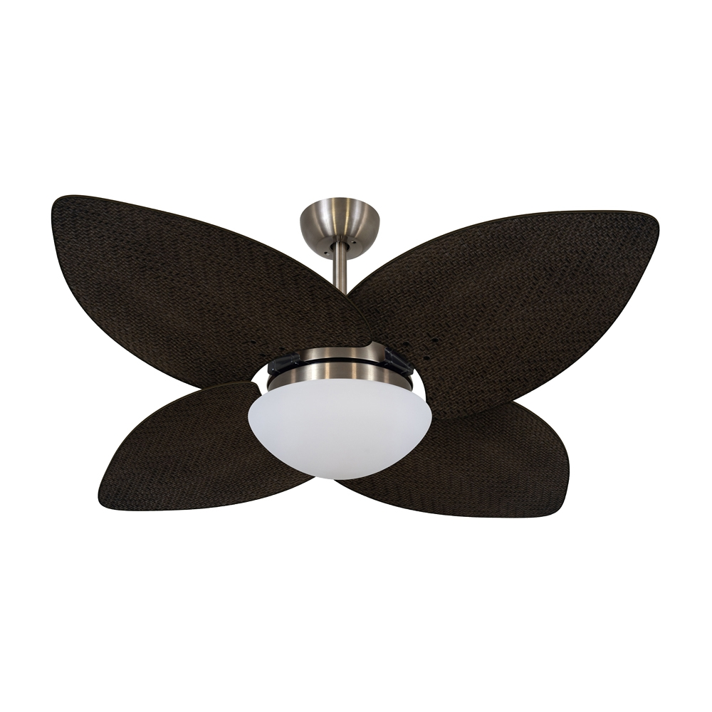 Ventilador de Teto Dormamu Bronze 4 Pás Palmae Tabaco 127V Ventilador de Teto Dormamu Bronze 4 Pás Palmae Tabaco 127V