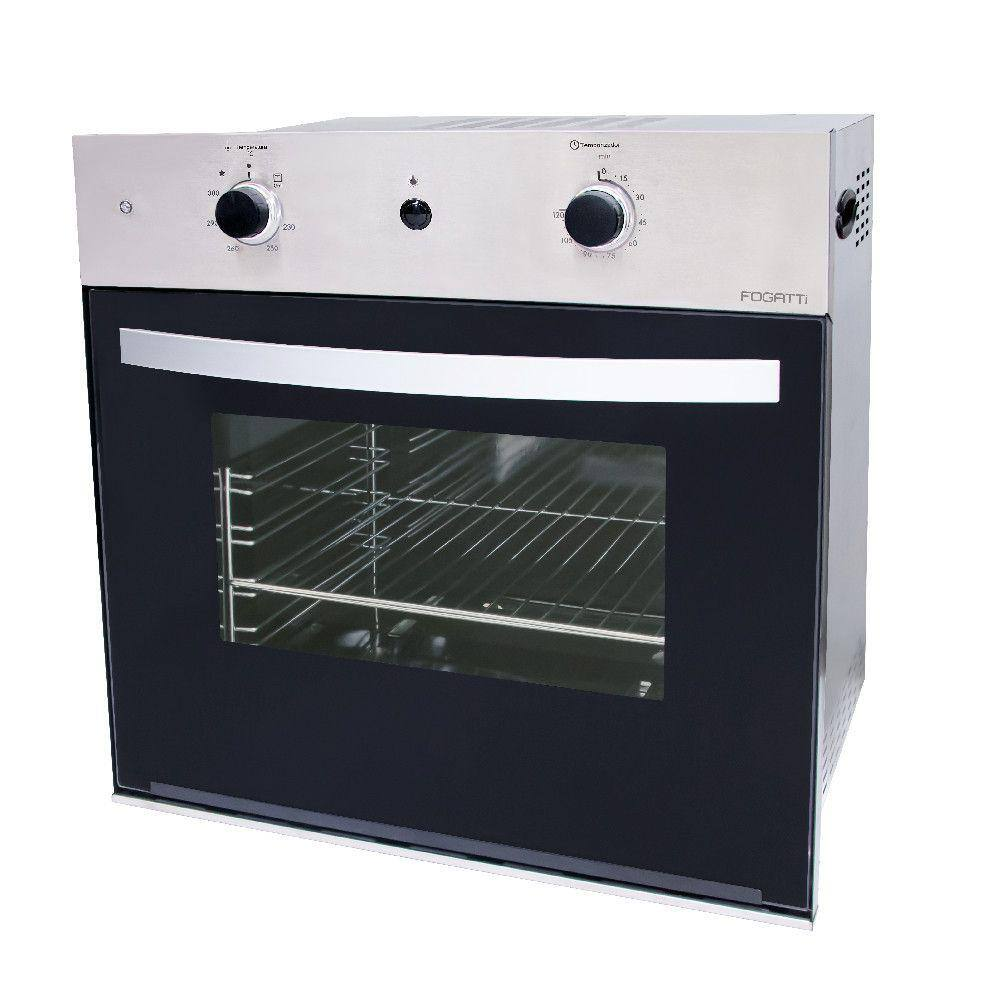 Forno a Gás de Embutir Fogatti G57 com Grill 57L Inox/Preto 220V 10057733/220 220V Forno a Gás de Embutir Fogatti G57 com Grill 57L Inox/Preto 220V 10057733/220 220V