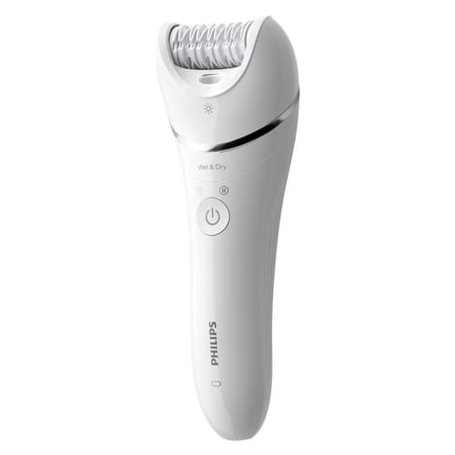 Depilador Elétrico Philips Series 8000 BRE700/00 Branco / Bivolt Depilador Elétrico Philips Series 8000 BRE700/00 Branco / Bivolt