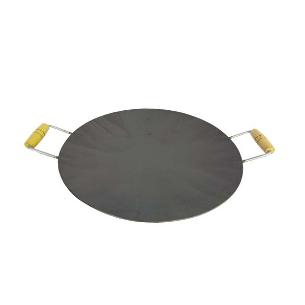 Disco Picanheira Côncava Alça Madeira Chapa 2Mm Pequena 37Cm Disco Picanheira Côncava Alça Madeira Chapa 2Mm Pequena 37Cm