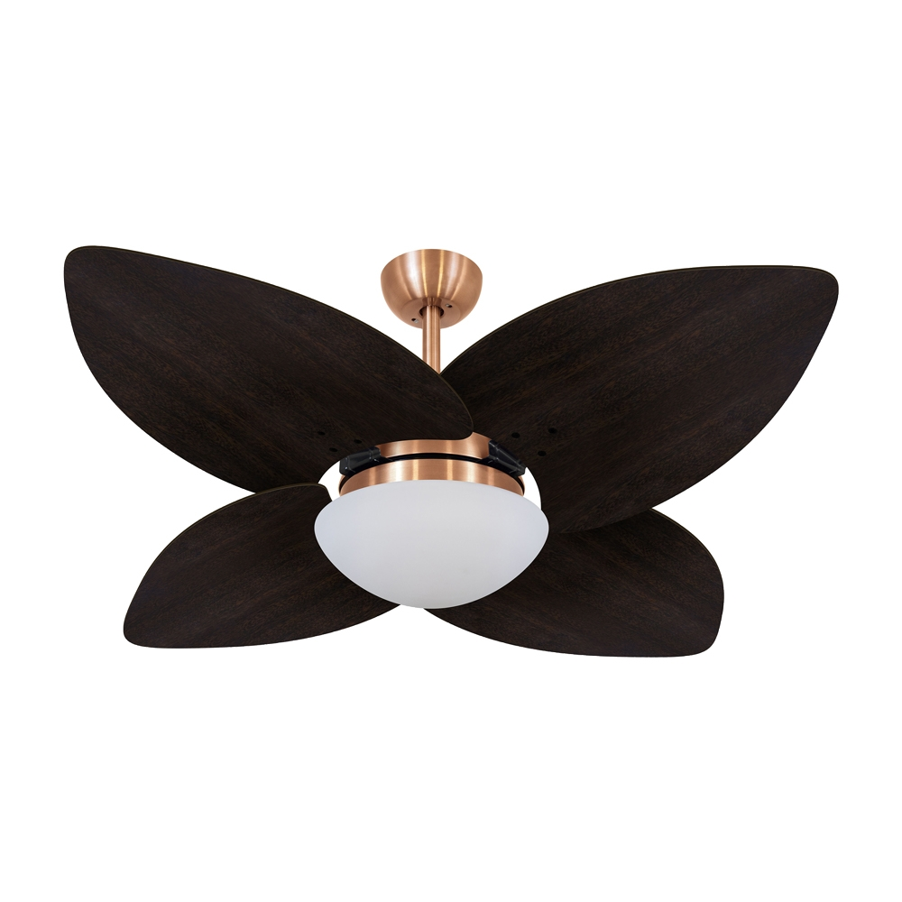 Ventilador de Teto Dormamu Cobre 4 Pás Tabaco 127V Ventilador de Teto Dormamu Cobre 4 Pás Tabaco 127V