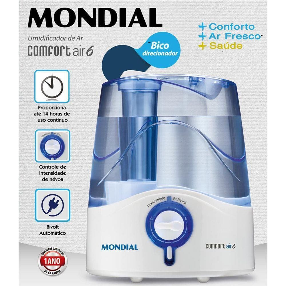 Umidificador Mondial Comfort Air 6 UA-07