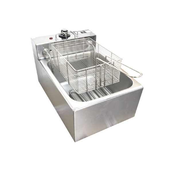 Fritadeira Elétrica 1 Cuba Plus Aço Inox 05L 110v 1800W