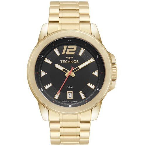 Relógio Technos Masculino Racer Dourado - 2415DO/1P 2415DO/1P Relógio Technos Masculino Racer Dourado - 2415DO/1P 2415DO/1P