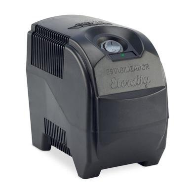 Estabilizador Eternity Force Line, 300 VA, Entrada e Saída 115V, Preto - 0030300047 Estabilizador Eternity Force Line, 300 VA, Entrada e Saída 115V, Preto - 0030300047