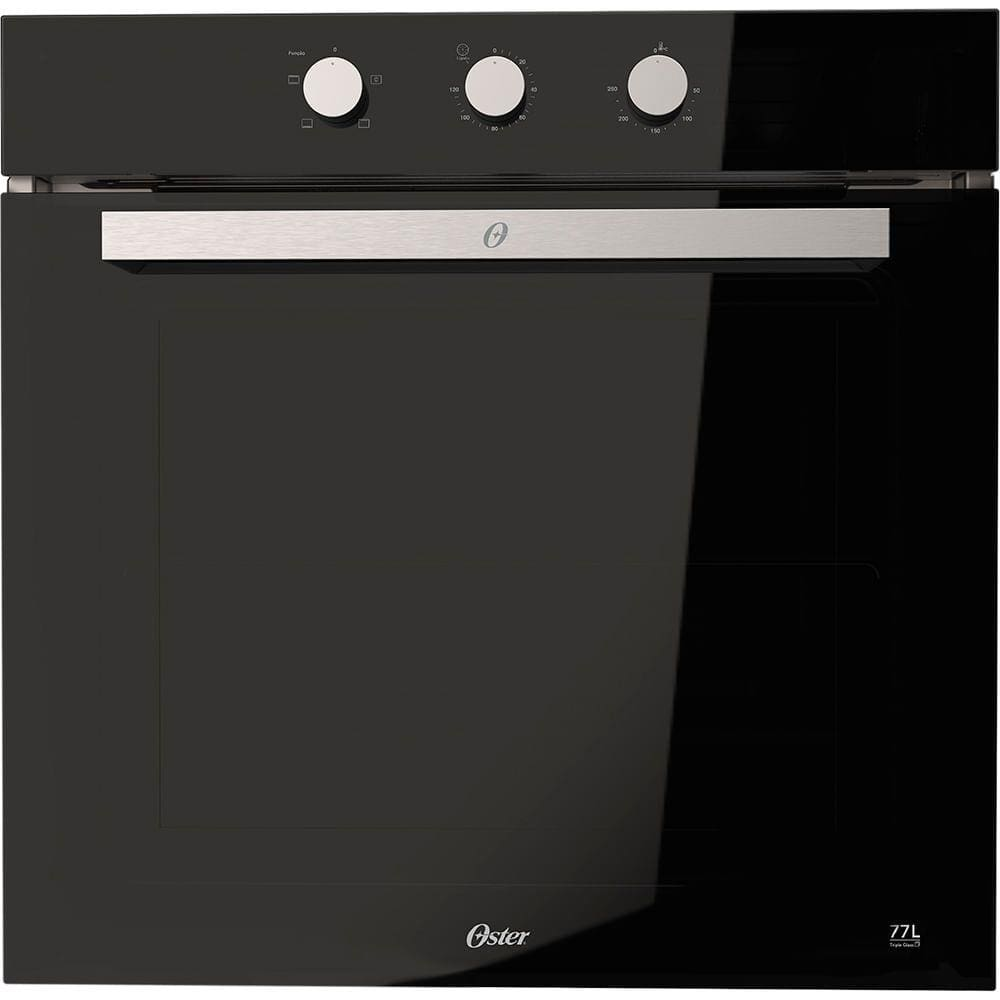 Forno de Embutir Elétrico Oster Black 77L