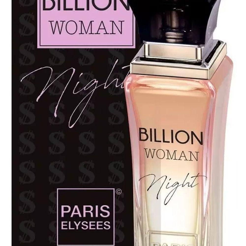 Billion Woman Night Paris Elysee Eau De Toilette 100Ml