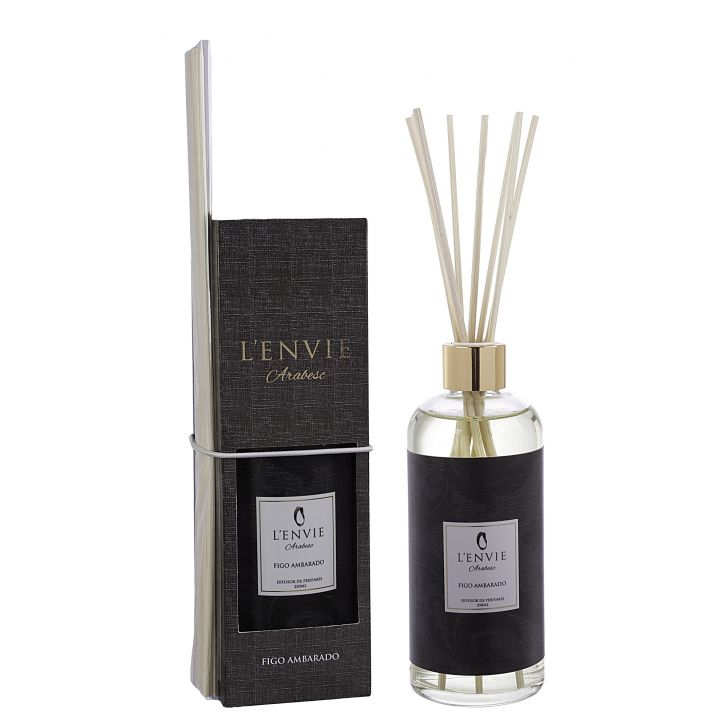 Difusor De Perfumes Aromatizador Ambientes - Figo Ambarado 250ml
