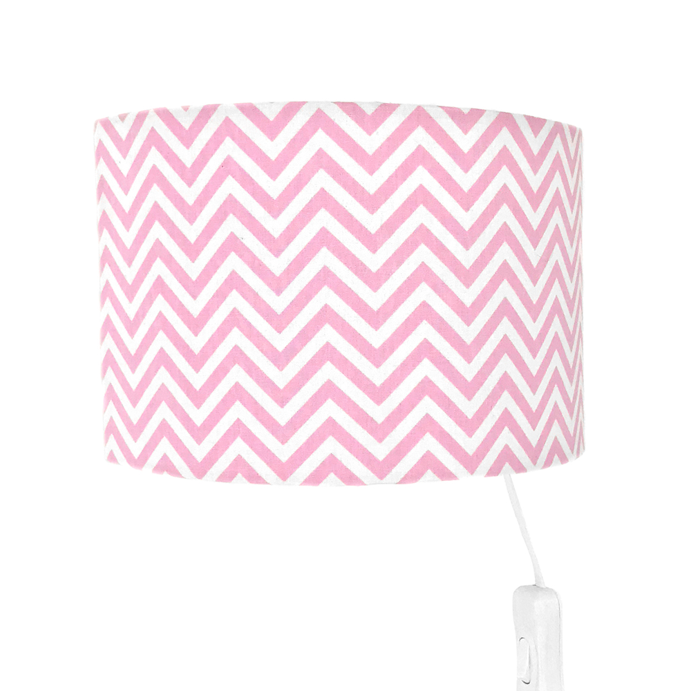 Arandela Meia Lua Rosa Quarto Bebê Infantil Menina Arandela Meia Lua Rosa Quarto Bebê Infantil Menina