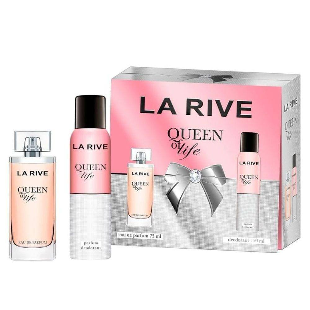 Queen Of Life La Rive Feminino Edp 75ml + Desodorante 150ml