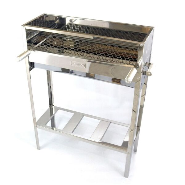 Churrasqueira De Inox Espetinho Csc01 Sem Coifa - 70Cm Churrasqueira De Inox Espetinho Csc01 Sem Coifa - 70Cm