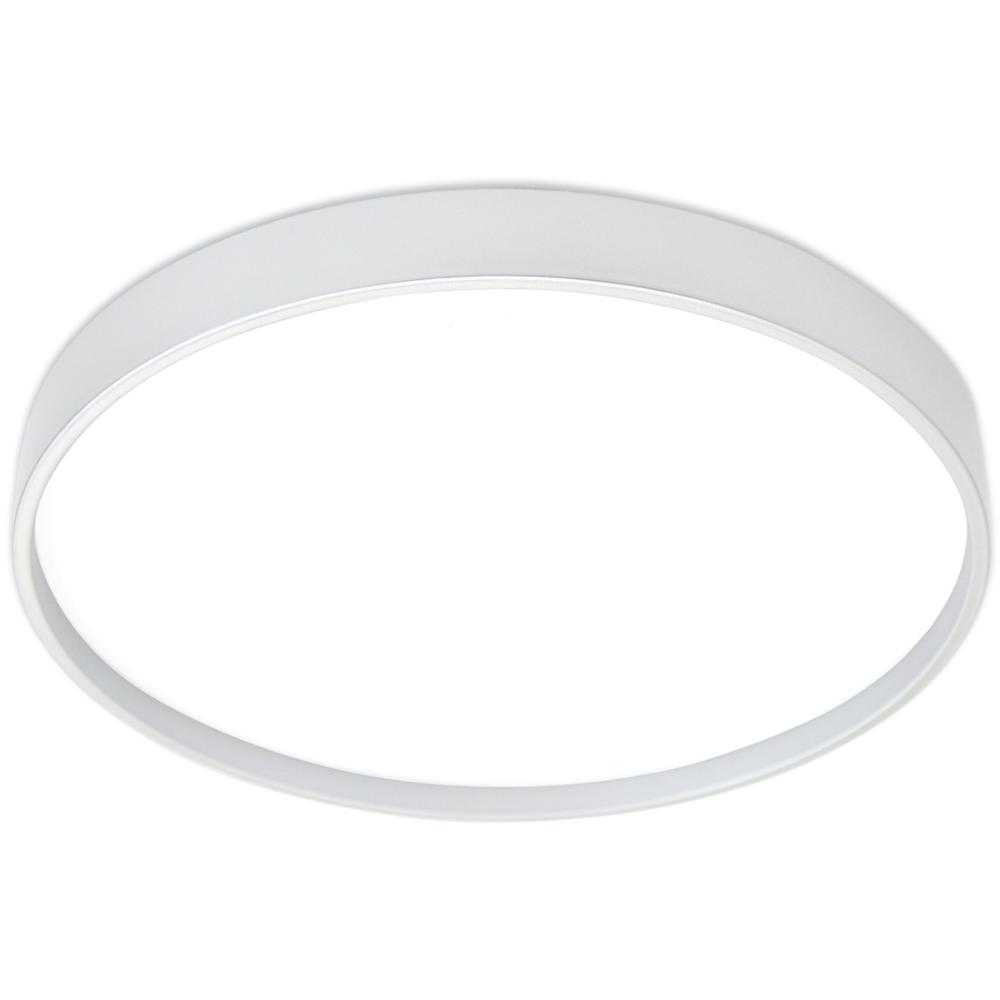 Lustre Plafon Space Redondo Branco 33x3.5 cm 3000K Lustre Plafon Space Redondo Branco 33x3.5 cm 3000K