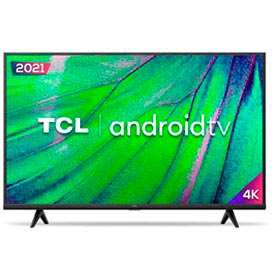 Smart TV TCL LED 4K UHD HDR 50 Android TV com Comando por controle de Voz, Google Assistant e Wi-Fi - 50P615