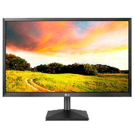 Monitor LG 21.5' LED, Full HD, HDMI/VGA, VESA, Ajuste de Ângulo - 22MK400H