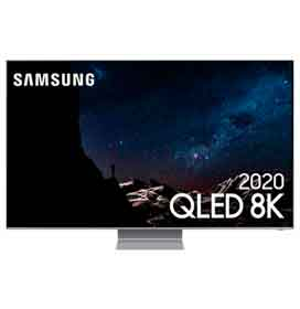 Samsung Smart TV QLED 8K Q800T 82, Processador com IA, Borda Infinita, Alexa, Som em Movimento, Modo Ambiente 3.0