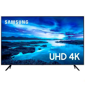 Samsung Smart TV UHD 4K 70 com Processador Crystal 4K, Controle Único, Alexa Built in e Wi-Fi - 70AU7700