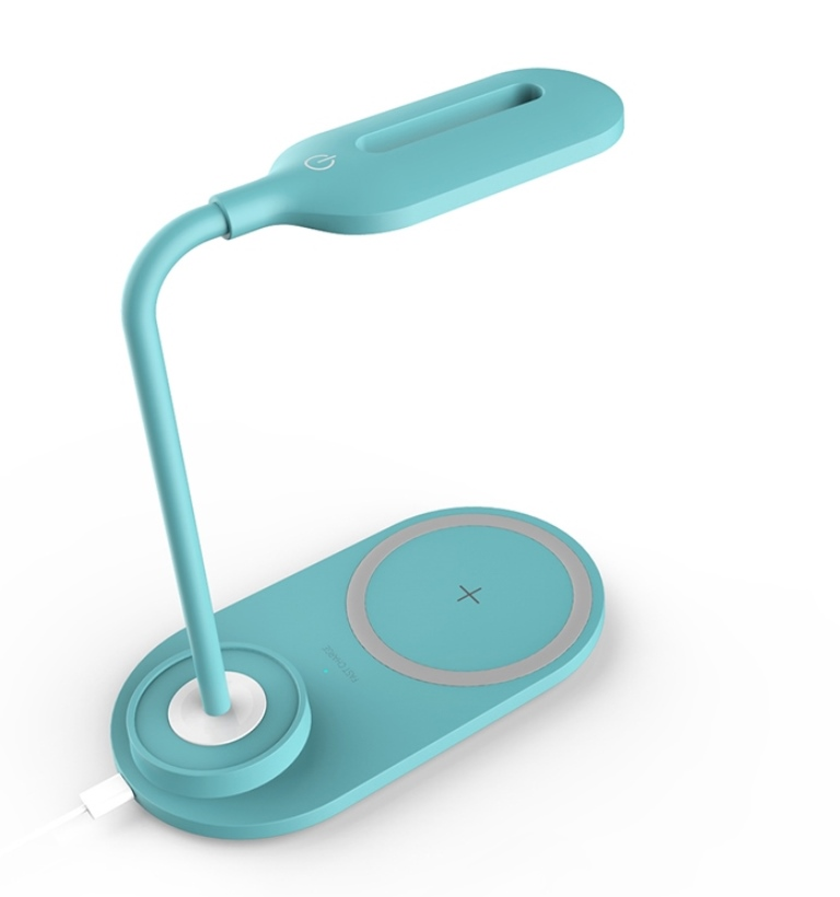 Power Lamp - Luminária LED + carregador indução 10W - Azul Power Lamp - Luminária LED + carregador indução 10W - Azul