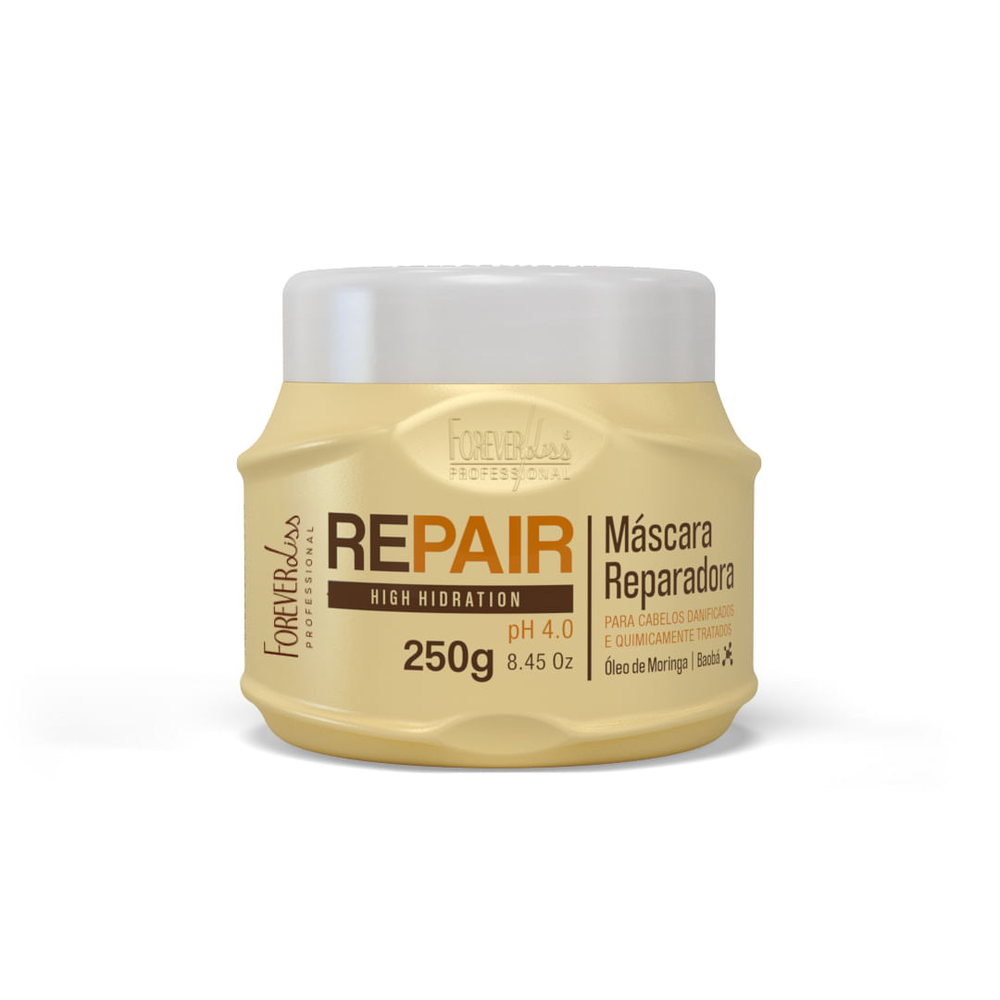 Máscara Force Repair Forever Liss 250g Máscara Force Repair Forever Liss 250g