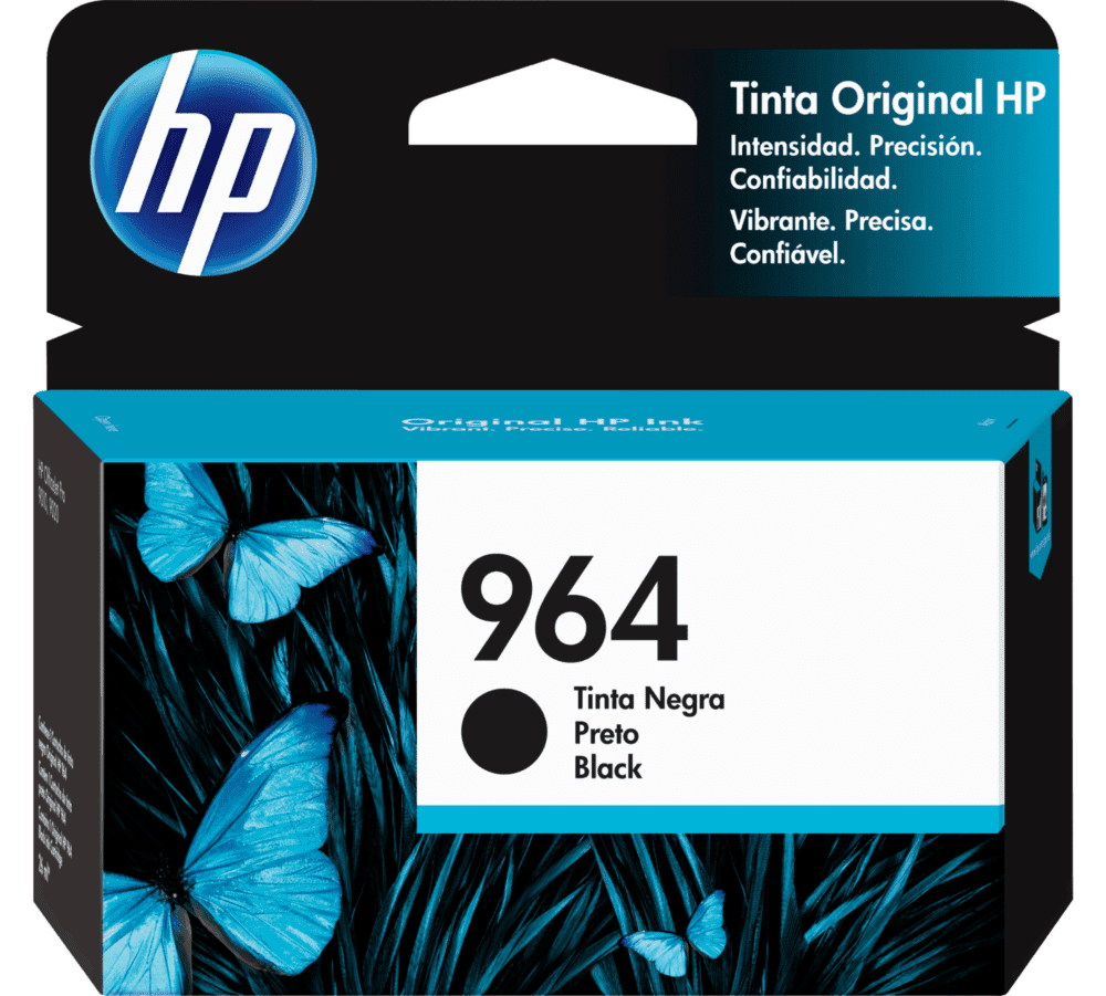 Cartucho de Tinta HP 964 Preto Original Cartucho de Tinta HP 964 Preto Original