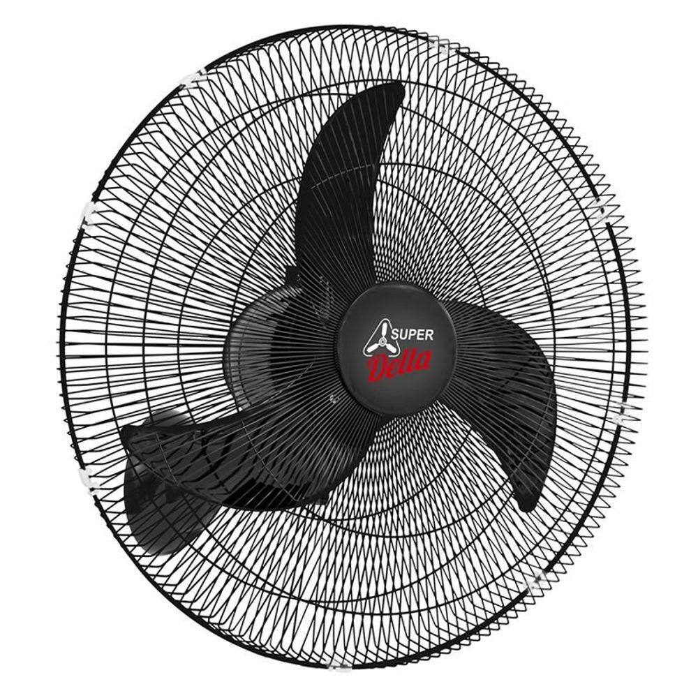 Ventilador de Parede Venti-Delta Super Delta 65cm Preto Bivolt - Bivolt Ventilador de Parede Venti-Delta Super Delta 65cm Preto Bivolt - Bivolt