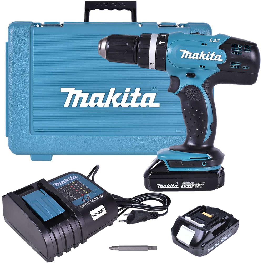 Parafusadeira Furadeira Impacto 18 V Dhp453Sye Makita Bivolt Parafusadeira Furadeira Impacto 18 V Dhp453Sye Makita Bivolt
