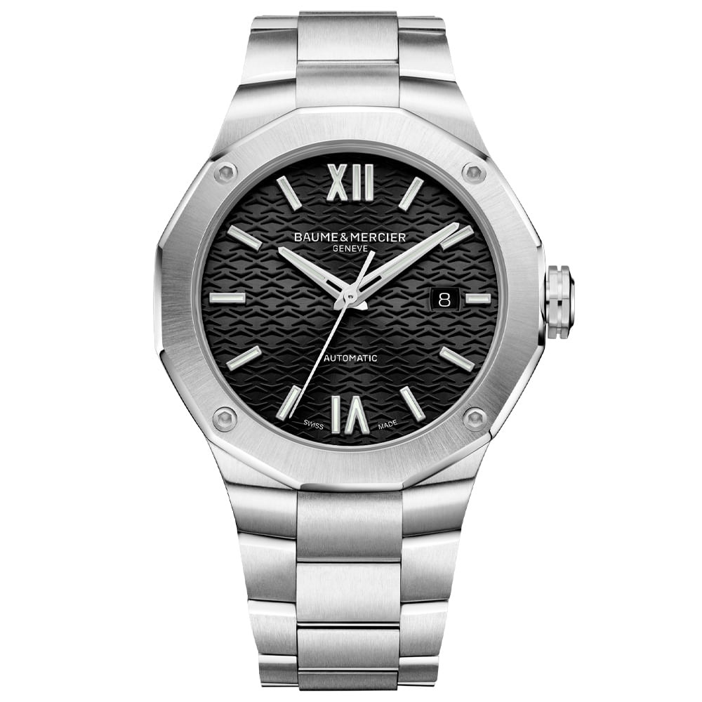 Relógio Baume & Mercier Masculino Aço M0A10621 10 ATM Relógio Baume & Mercier Masculino Aço M0A10621 10 ATM