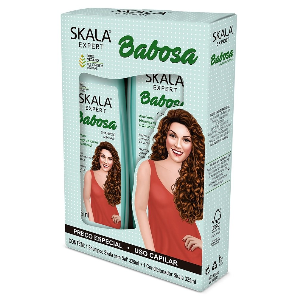 Shampoo + Condicionador Skala Babosa 325ml Shampoo + Condicionador Skala Babosa 325ml