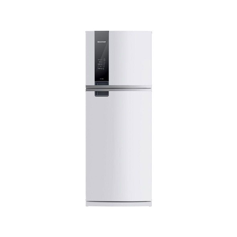 Refrigerador de 02 Portas Brastemp Frost Free com 462 Litros com Turbo Ice e Painel Eletrônico Branco - BRM56AB